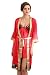 Cokar Women's Satin Silk Sleepwear Homedress G-string Pajamas