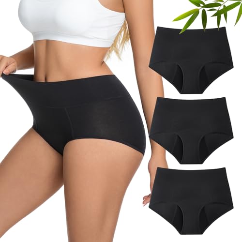 Chicloop Period Underwear for Women Heavy Flow, Extra High Waist