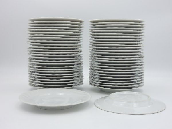 YW ブタさん アニマルプレート 日本製 美濃焼 陶器 洋食器 白い食器 ポーセリンアート 絵付け用 子ども食器 子供食器 キッズプレート  動物プレート カフェ風 カフェ食器 デザートプレート かわいい おしゃれ シンプル 業務用食器 動物 小皿 取り皿 | 四器f-seasons キャロップル ケーキ小皿×54個 約16cmプレート 取り皿 日本製 美濃焼 業務用 白い洋食器 陶器 まとめて セット 訳あり