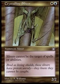 Magic: the Gathering - Crystalline Sliver - Stronghold