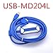 FTBLGEB MD204L Cable USB-MD204L Suitable MD204L MD306L MD308L Touch Screen Download Cable 2.5-3m(Isolation Type)