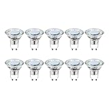 led spot dimmbar 230v gu10 [Niedriger Energieverbrauch und Umweltschutz]: Mit einer Leistung von 4W ersetzt diese warmweiße LED Reflektorlampe eine 50W-Halogen-Lampe, dabei sparen Sie über 92% an Stromkosten. Quecksilberfrei und UV/IR-frei für die Sicherheit zu Hause.