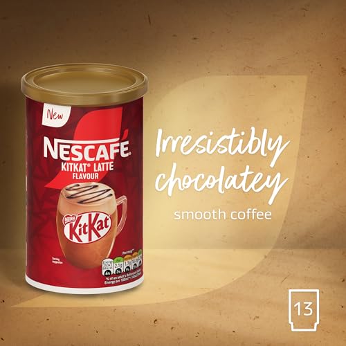 Image of CHOCOLATE LIBRARY NESCAFE KitKat Latte Instant Coffee Mix, Chocolate Wafer Flavour, 273 g