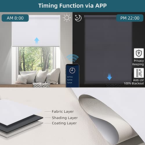 Weffort Motorized Blind,Work With Homekit Thread-Enabled thumb #1