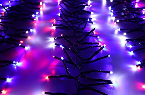 300 Luces LED Union Jack Con Efectos De Persecución - Para Jubileo, Fiestas Patrias Y Decoración