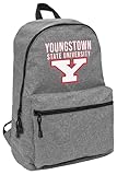 Campus Lab Youngstown State University Primary Logo Lightweight Backpack for Work School Daily Use Packable for Travel