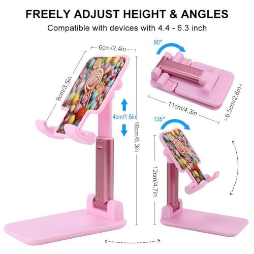 Support pliable pour téléphone portable universel et réglable bureau