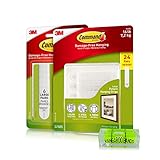 Command Picture Hanging Kit| Damage-Free Hanging Strips & Leveler| Perfect for Hanging Small & Large Frames, Photos, Pictures on Walls & More| No Nail/Hook Damage| Easy Hanging (30 Pairs & Level)