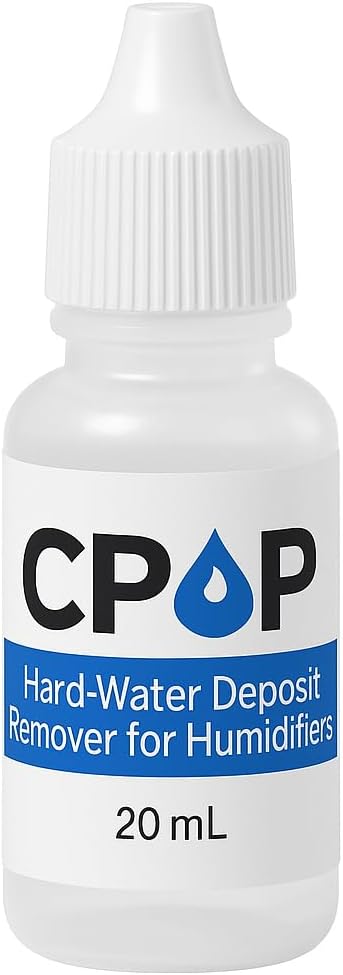 Cpap Cleaner Hard-Water Deposit Remover for Humidifier Chambers, Travel Size 20mL Bottles, CPOP Formula, Made in USA