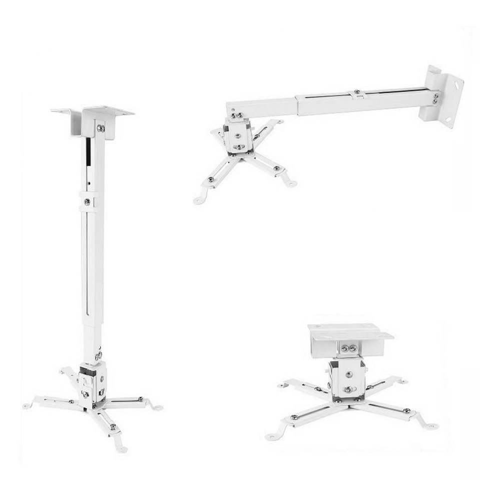 Support de Projecteur Portable, Support de Plafond Mural Ajustable 43-65CM, Accessoires Extensibles.