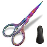 Experience sharp, precise cutting for needlework and crafts with our hardened stainless steel blades. The included safety cover ensures protected storage and handling, keeping the points secure. Enjoy a comfortable, ergonomic grip with the classic an...