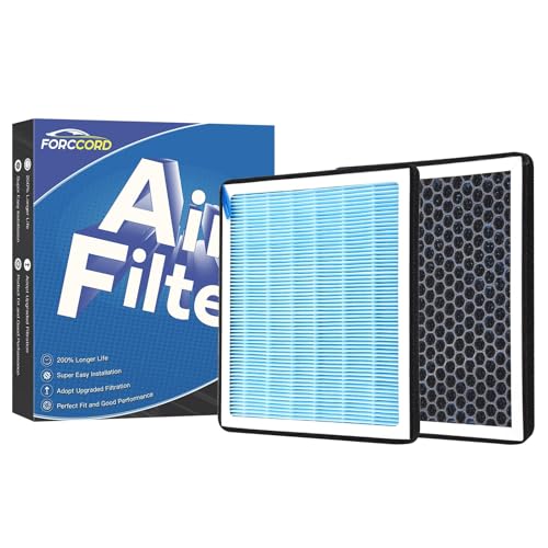 Image of 2-Pack Cabin Air Filters for Jeep Cherokee (ONLY FIT L4 2.0L /2.4L& V6 3.2L)