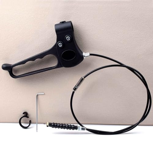Image of Brake Handle Replacement for Rollator Walker,Hand Brake Rollator Assembly with 41 inch Cable for 4-Wheel Rolling Walker Drive Medical Durable Knee Walkers Transport Wheelchair Medical Parts