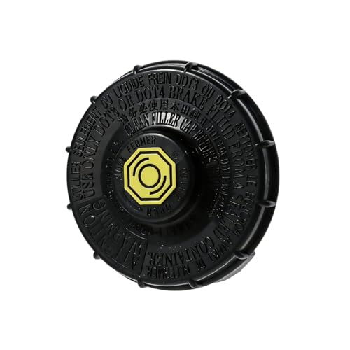 ANFTDCO Car Brake Fluid Cap Replacement, OEM# 46662-SLE-J01 Vehicle Brake Master Cylinder Fluid Reservoir Cover, Automotive Replacement, Compatible with Element Civic Insight