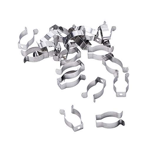 20 Clip Per Tubi Fluorescenti E LED - Morsetti Per Montaggio Luci A Soffitto O Parete - Foto 7