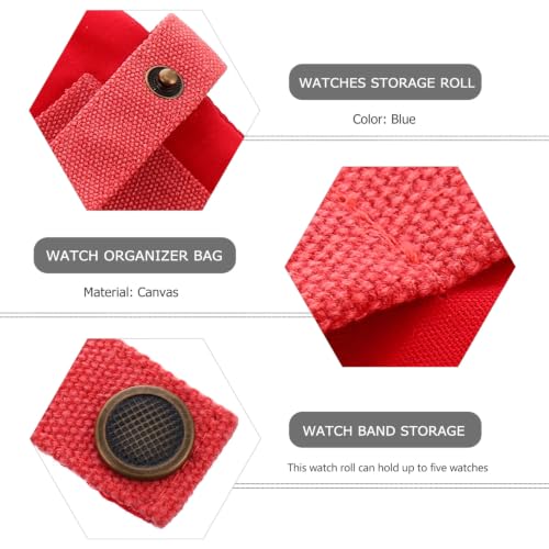 Bolsa para correas de reloj Gatuida solución al desorden en maletas de viaje 7