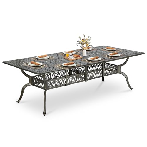 MEETWARM 94.5 Inch Cast Aluminum