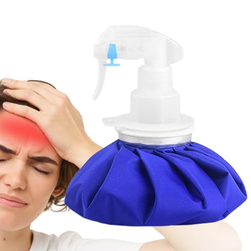 Bolsa Reutilizable De Hielo Para Lesiones, Bolsa Terapéutica Rellenable Impermeable Para Lesiones, Alivio de Molestias, Portátil para Viaje, Almacenamiento en Congelador, Multiusos para Rodillas, Tobi