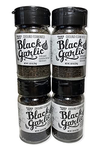 Trader Joe's - Ajo negro fermentado molido (paquete de 4)