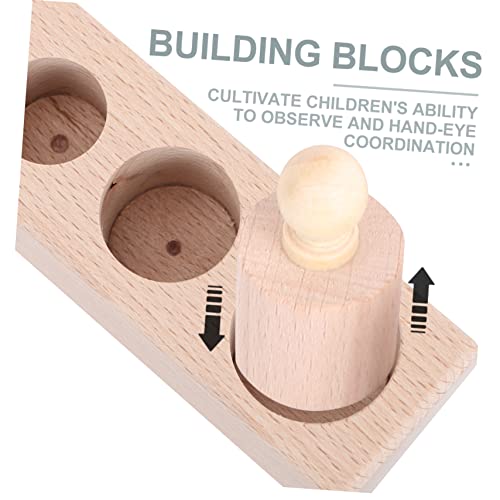 Ensemble de cylindres en hêtre POPETPOP pour un éveil sensoriel d'exception - 2
