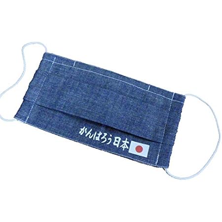 Amazon 布マスク 日本製 大人用 洗える がんばろう日本 日の丸 おしゃれ かっこいい ドリームリアライズ 布マスク