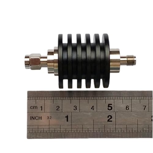 Atenuador SMA 10W 50 Ohm 40dB 3GHz macho a hembra miniatura 7