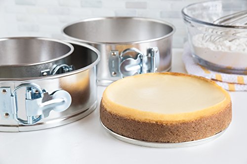 Fox Run Mini Springform Pan Set, Tin-Plated Steel, 3-Piece #TOP3