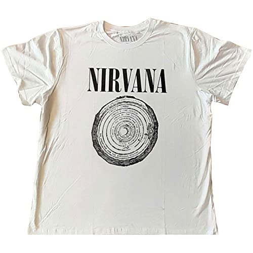 NIRVANA Tシャツ Lサイズ　vestibule Amazon.com: Nirvana Men's Vestibule T-Shirt X-Small White