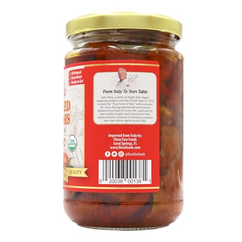 image for Flora Fine Foods Flora Foods Organic Sun-Dried Tomatoes In Oil | 10.22