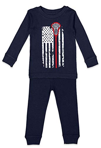 Haase Unlimited Lacrosse Stick American Flag - USA Sports Kids Shirt & Pants Set