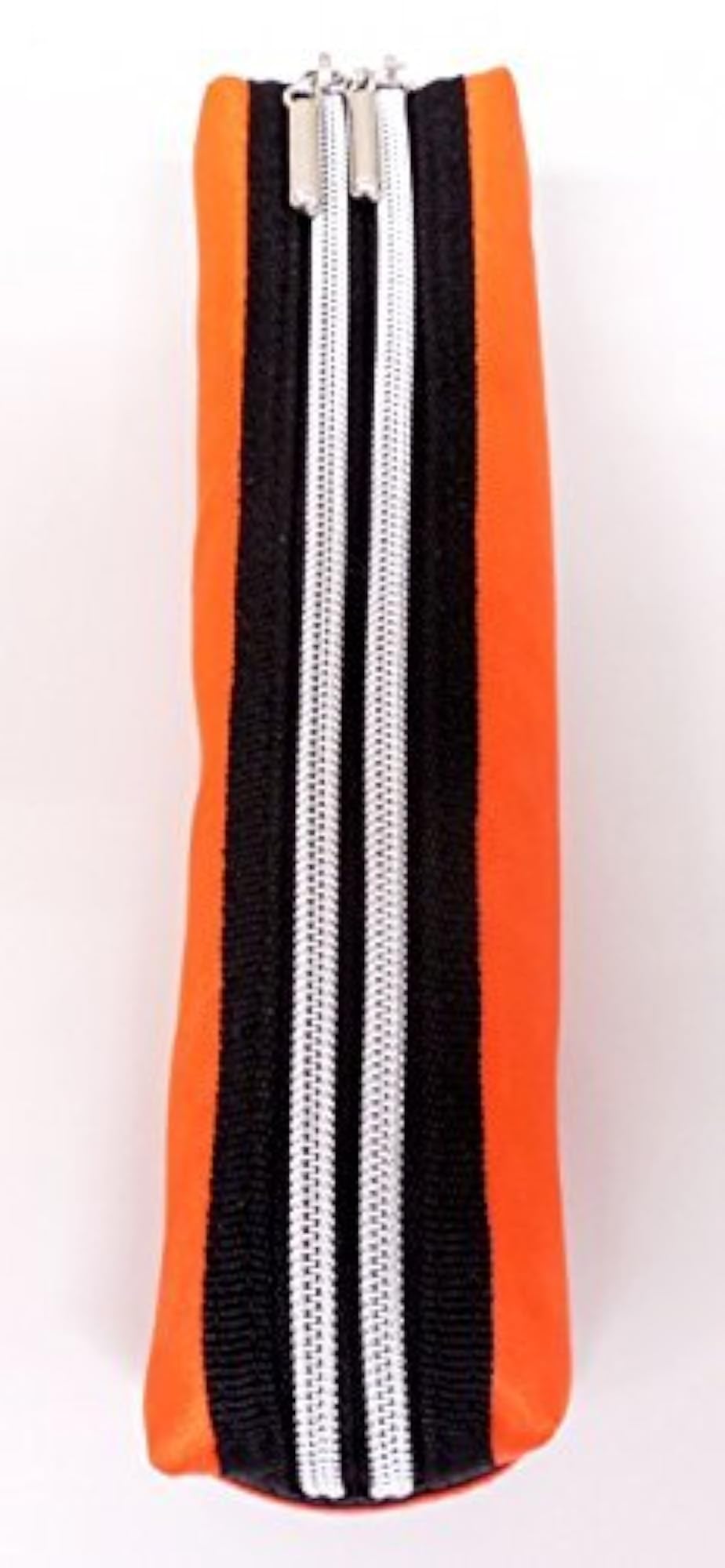 Raymay Double Zipper Pencil Case, Small, Orange