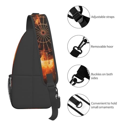 Bolso Sling para Hombre y Mujer Bolsa de Pecho miniatura 4