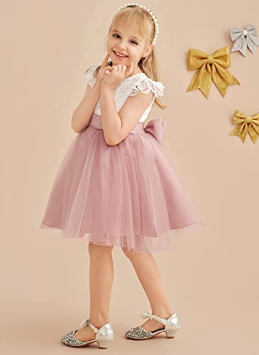 Tulle Flower Girl Dress for Wedding Cute Toddler Girls Party Dress Baby Kids Birthday Prom Ball Gowns3