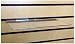 Clear Slatwall Shelves 6 Inch x 12 Inch Set of 4 Retail Display