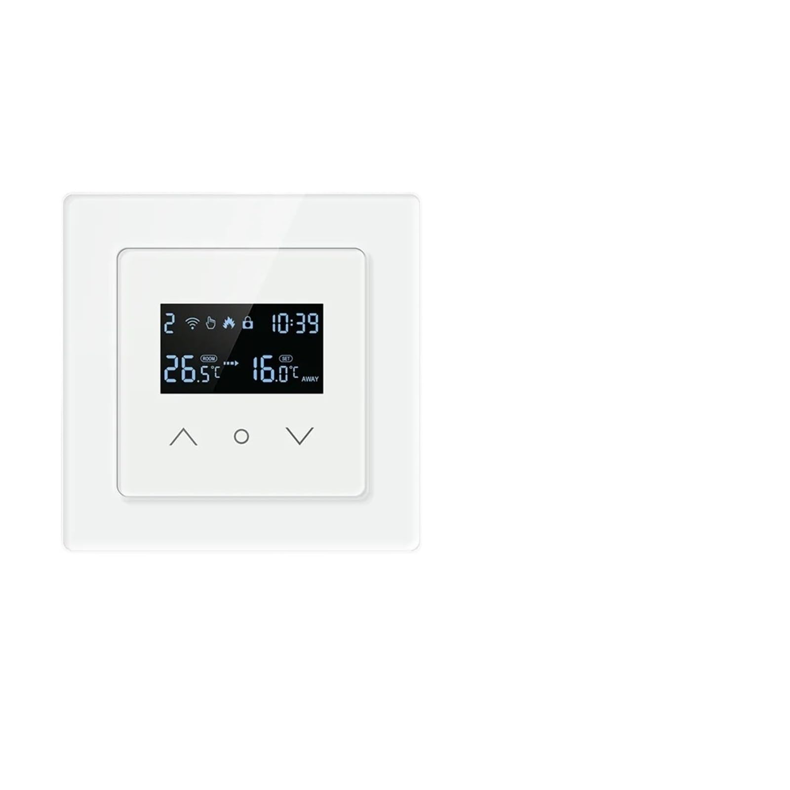 Termostato Inteligente, Termostato Inteligente WiFi for calefacción de Suelo Radiante eléctrico, Caldera de Agua y Gas, Control de Temperatura.