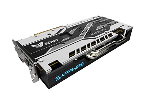 Image of Sapphire 11265-01-20G Radeon Nitro+ Rx 580 8GB GDDR5 Dual HDMI /DVI-D /Dual DP with Backplate (UEFI) PCI-E Graphics Card