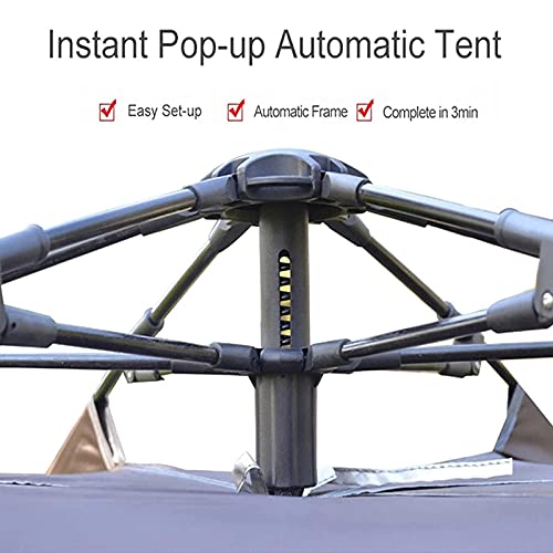 Carpa automática de viaje para 4 personas color azul miniatura 3