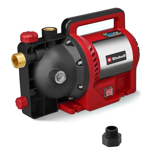 Einhell Gartenpumpe GC-GP 1170 ECO PLUS (max. 7000 L/h Fördermenge, max. 50 m Förderhöhe, ECO PLUS Technologie, Wasserablassschraube, inkl. Universaladapter 33,3 mm) Einhell Gartenpumpe GC-GP 1170 ECO PLUS (max. 7000 L/h Fördermenge, max. 50 m Förderhöhe, ECO PLUS Technologie, Wasserablassschraube, inkl. Universaladapter 33,3 mm)