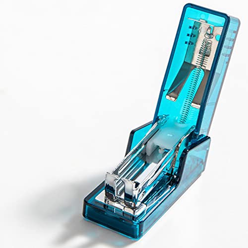 Mini Stapler, 30 Sheet Office Desktop Stapler With 800 Standard(¼”) Color Staples And 640 Standard(24/6) Staples By Wiwue Guo #TOP6