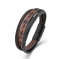 06.Brown leather cross