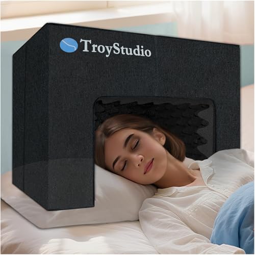 TroyStudio Soundproof Bed Tent, 23.6'x16'x16' Acoustic Foam...