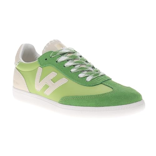 VINTAGE HAVANA Womens Crisp Lace Up Sneakers Shoes Casual - Green2
