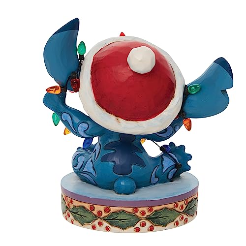 Enesco Jim Shore Stitch In Lights Figurine, Red - Image 2