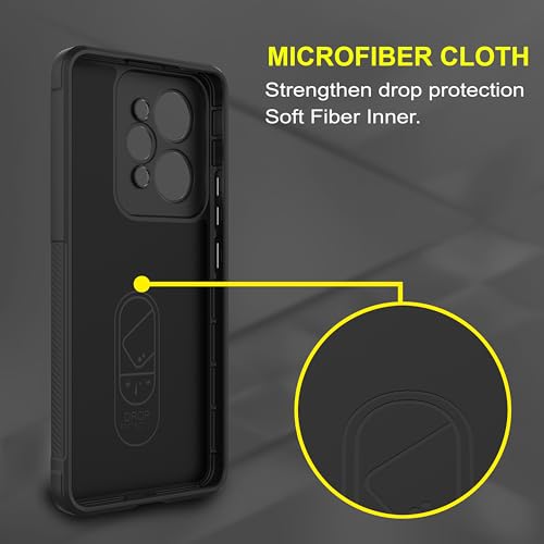 Image of Zapcase Back Case Cover for Realme 15 Pro 5G | Compatible for Realme 15 Pro 5G Back Cover | Liquid Silicon Magic Case with Camera Protection| Black