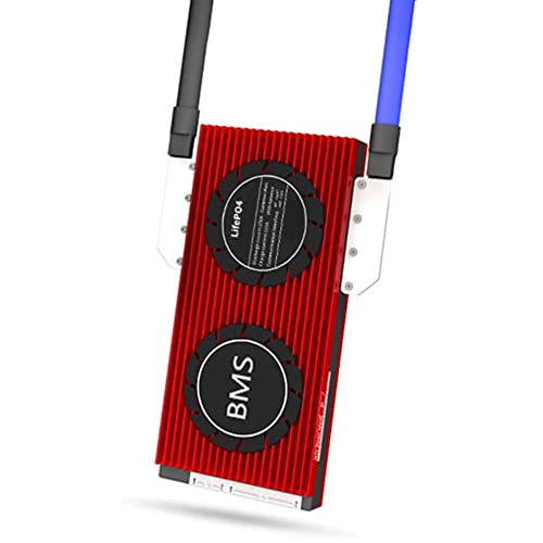 YYHJ BMS LiFePO4 8S 24V 30A-250A Paquete de batería de Placa de protección PCB Junta de Protección con Equilibrio/módulo BT/CAN/485,para Batería Lifepo4 18650 (Color : BT+485+Can, Size : 250A) Cover