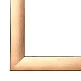 Cadre de Photo Cadre d'image OLIMP 60x120 cm ou 120x60 cm in CUIVRE avec verre artificielle normale et le panneau arrière, 35 mm baguettes d'encadrement MDF et feuille décorative entièrement recouvrante