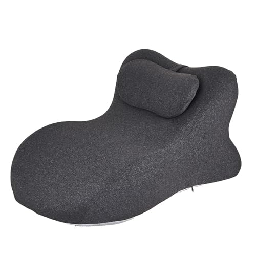 Moodie Intimacy Pillow Vireon Sweet Spot Pillow 27 Angle Perfect Position Ergonomic Memory Foam Wedge Pillow Provides Waist and Neck Contoured Support (Dark Gray)