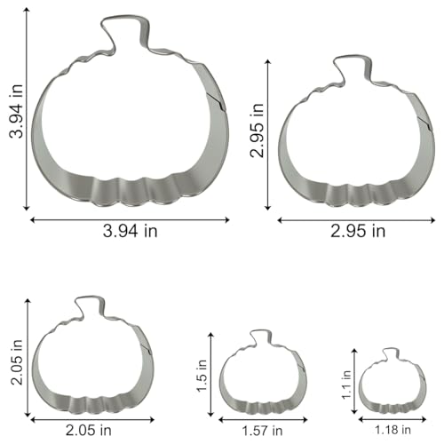 Pumpkin Cookie Cutters Set - image 4