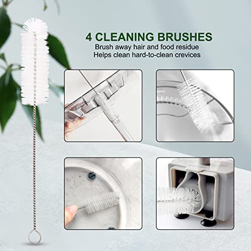 Cleaning Kit For Cat Water Fountain, Cat Fountain Brush, With Compressed Sponge And Storage Plastic Box, 9 Pack Pet Water Fountain Cleaning Kit #TOP1