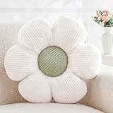 Soft Material:The flower throw pillow is made of high quality short plush polyester surface and stuffed with soft and fluffy PP cotton.These flower pillows for girls each petal is full,supportive and will not be deformed.Lovely flower design,vividly,...
